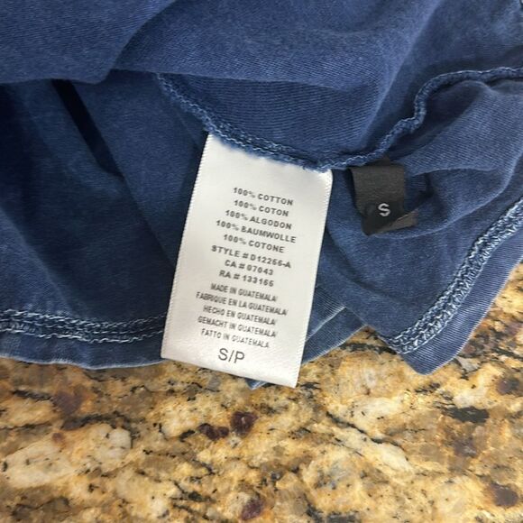 Anthropologie ERI + ALI Pure Cotton Crochet Detail Back Chantel Tank Size S - Picture 7 of 10